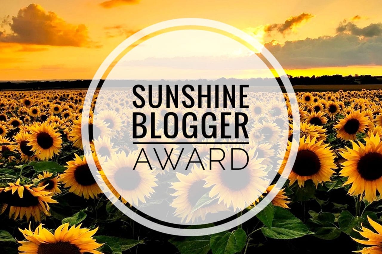 Sunshine Blogger Awards 2020