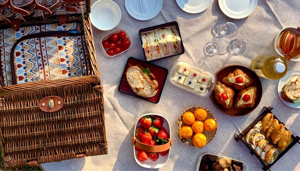 pic nic all'aria aperta