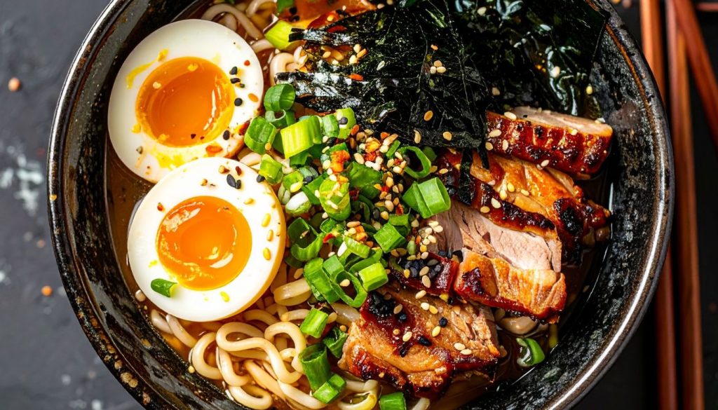 piatto di ramen giapponese - viaggi gastronomici
